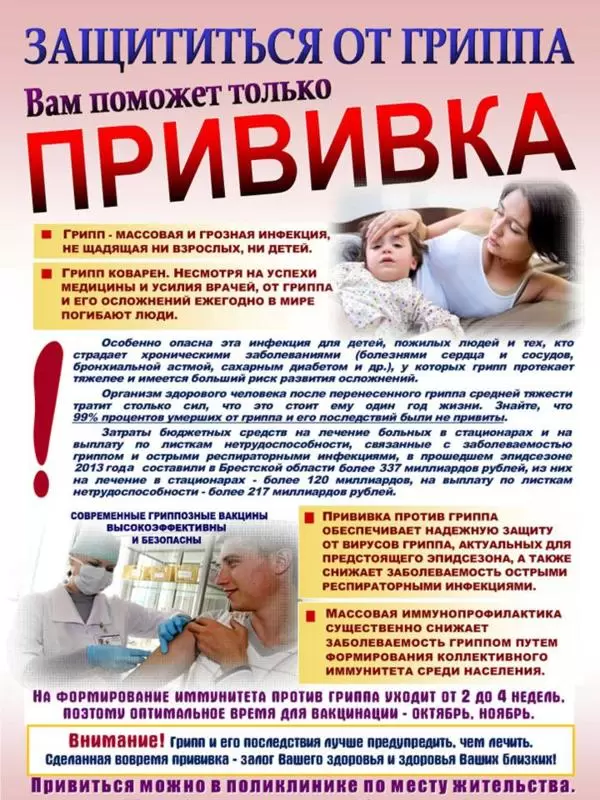 ГРИПП - ЭТО ОПАСНО!
