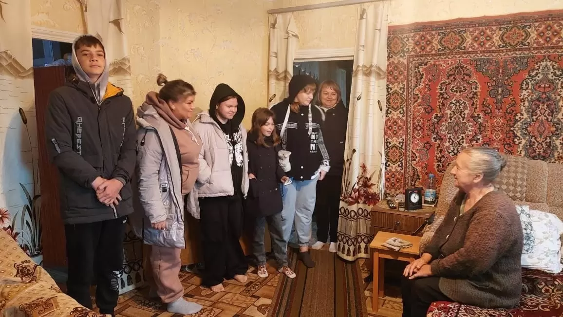 Работа волонтерского движения «По зову сердца» 